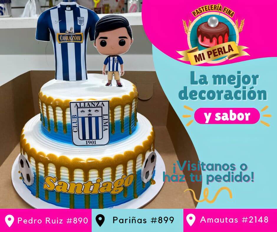 Torta deportiva de la alianza en chiclayo